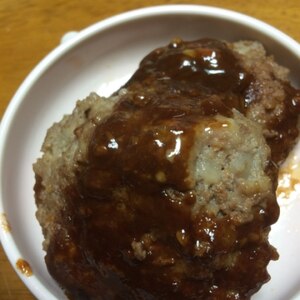 フライパンひとつ！照り焼きハンバーグ